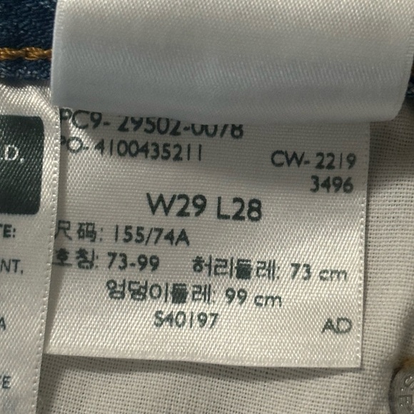 501 Levi’s straight leg size 29 - Picture 4 of 11